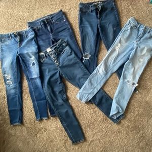 Lot of (5) Universal Thread and Mossimo Jeans | All size 4R